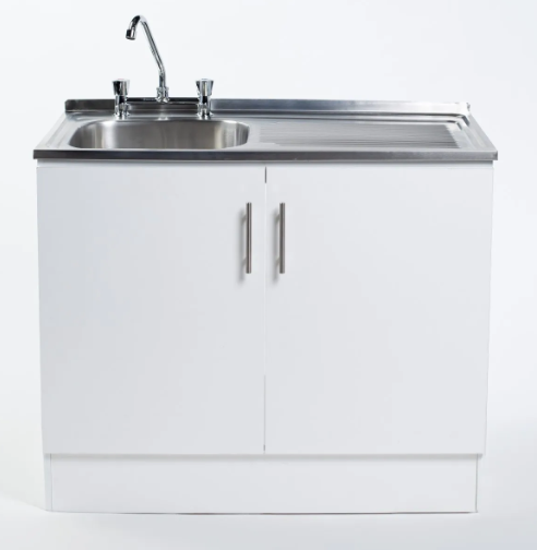 M1 Kit Mueble Lavaplatos 100cm Secador Derecho