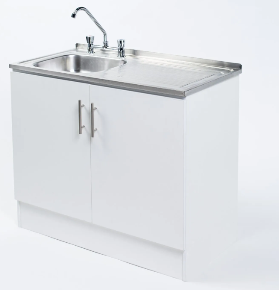 M2 Kit Mueble Lavaplatos 100cm Secador Derecho